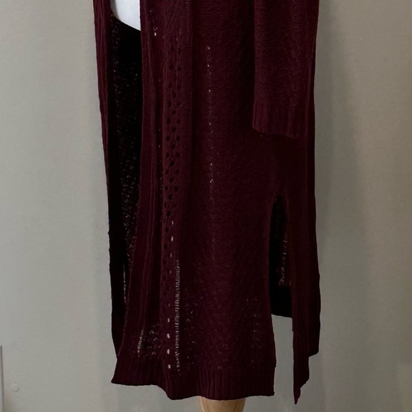 Cardigan, Duster Length, Size L - Picture 2 of 3
